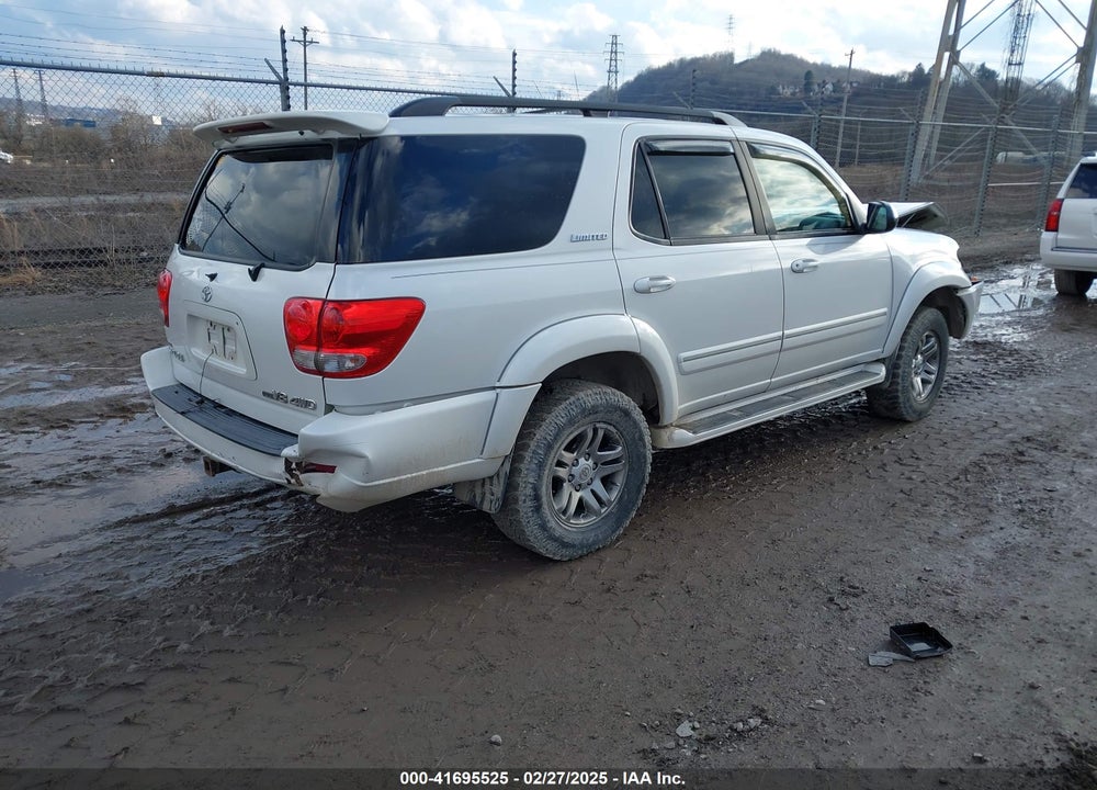 2007 TOYOTA SEQUOIA VIN: 5TDBT48A87S289768