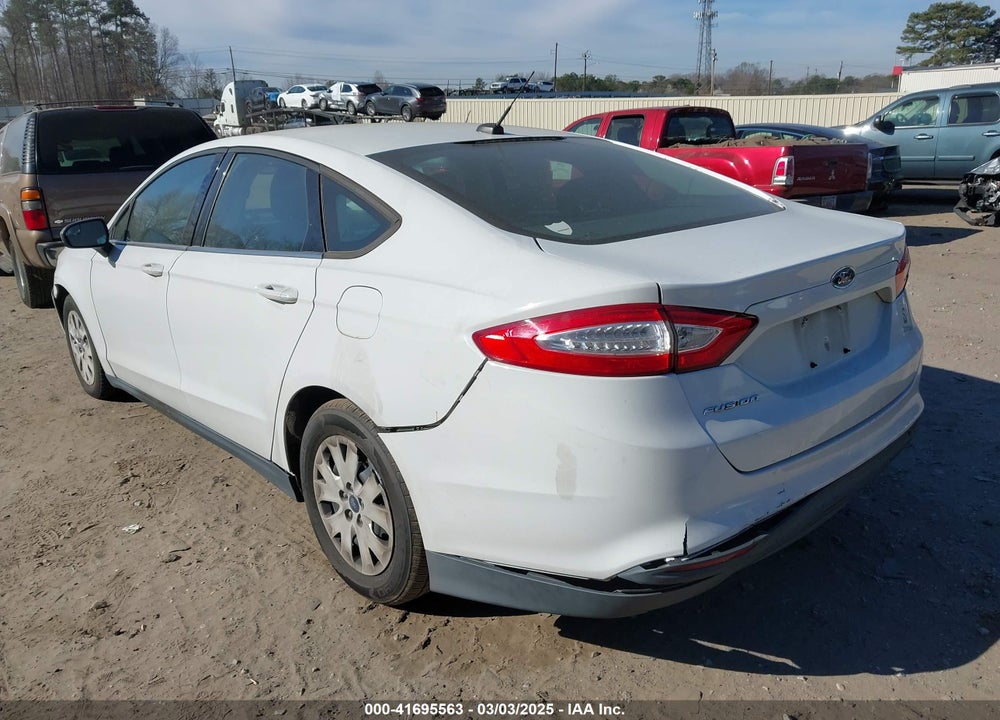 2013 FORD FUSION VIN: 3FA6P0G73DR348735