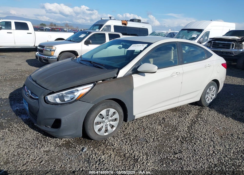 2017 HYUNDAI ACCENT VIN: KMHCT4AE0HU205730