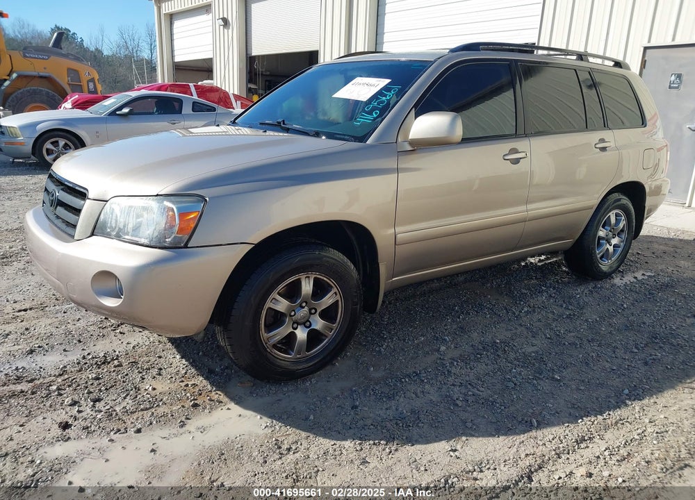 2005 TOYOTA HIGHLANDER V6 VIN: JTEGP21A950081547