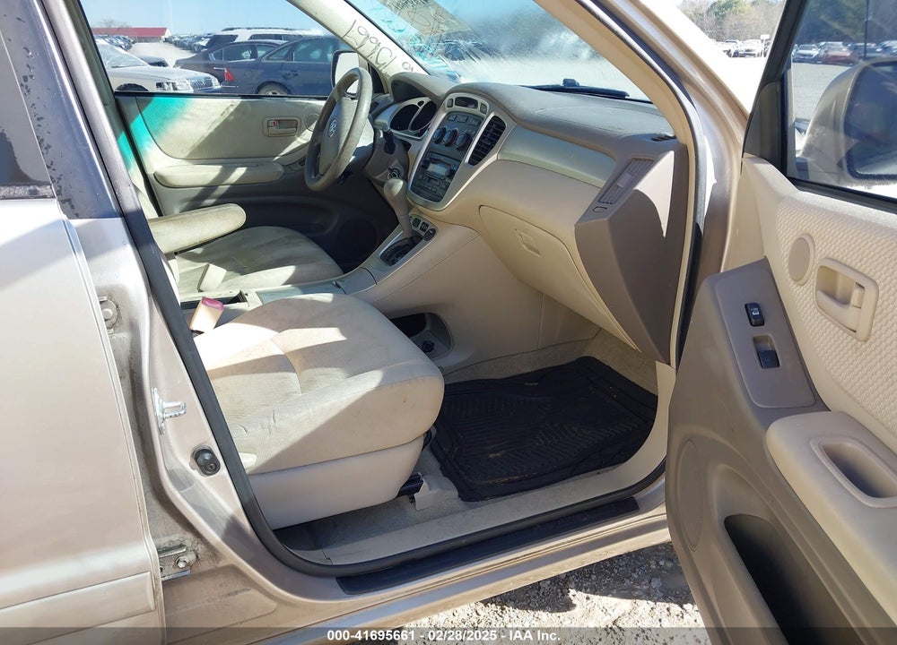 2005 TOYOTA HIGHLANDER V6 VIN: JTEGP21A950081547