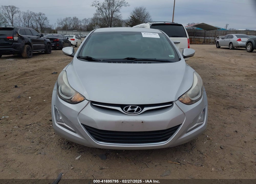2014 HYUNDAI ELANTRA VIN: KMHDH4AE5EU087028