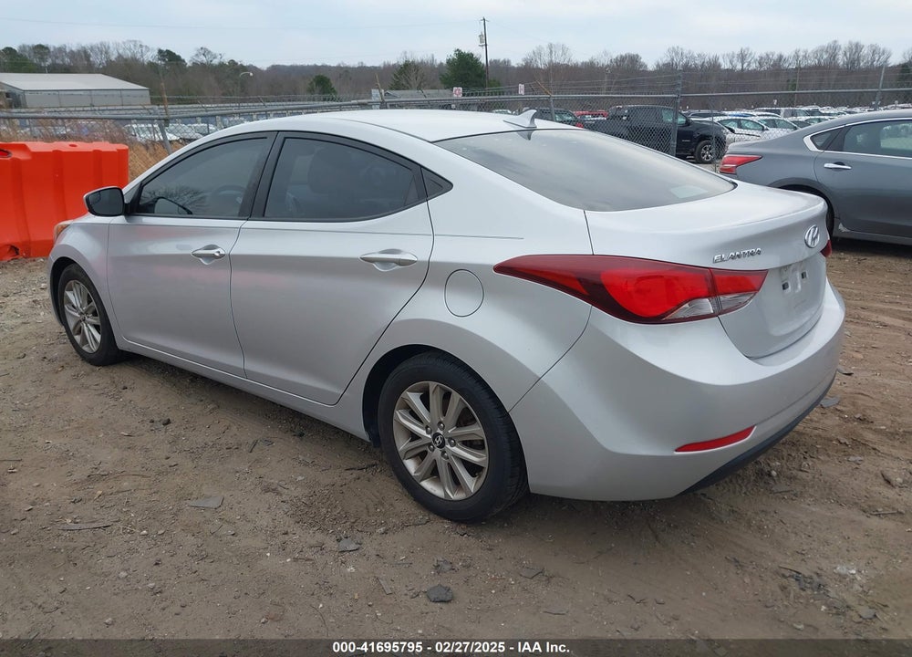 2014 HYUNDAI ELANTRA VIN: KMHDH4AE5EU087028