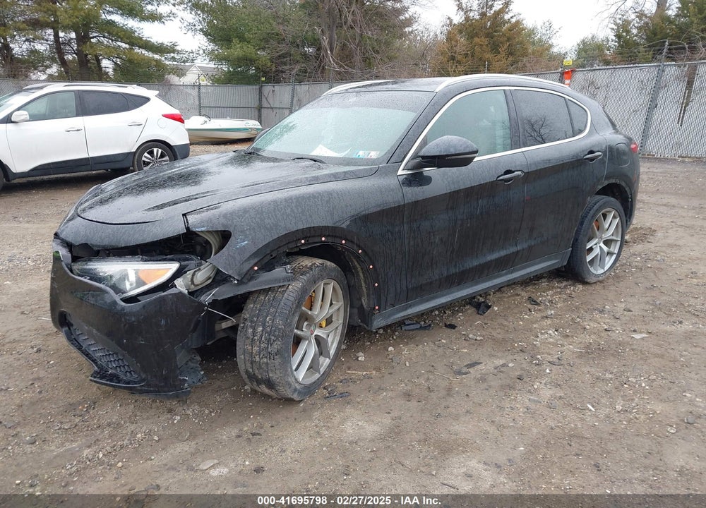 2018 ALFA ROMEO STELVIO AWD VIN: ZASFAKAN5J7B82274