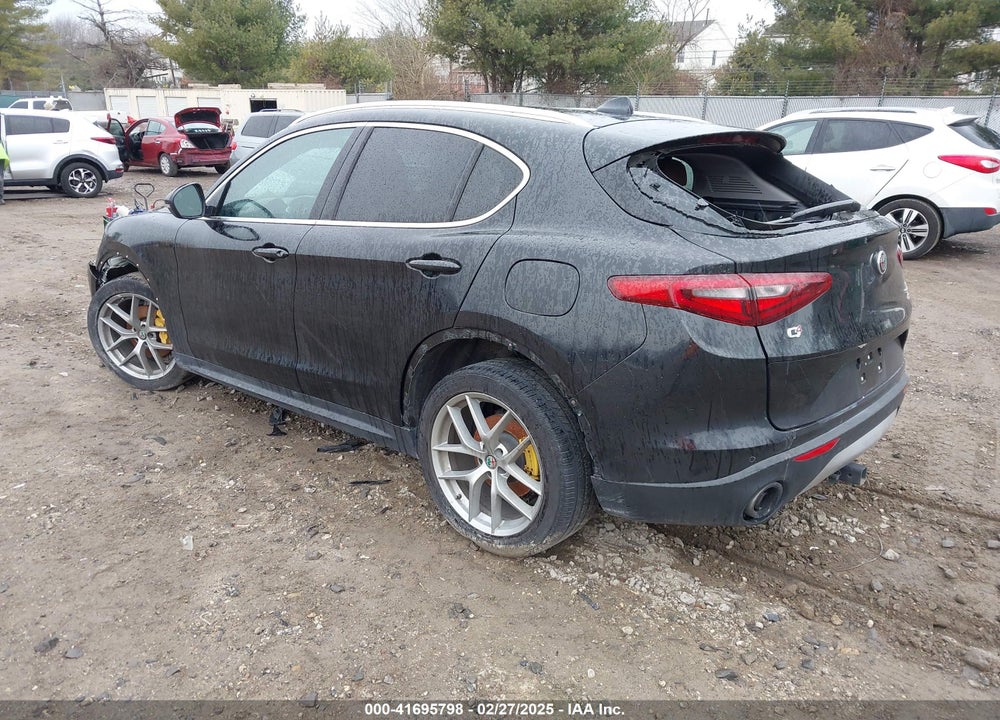 2018 ALFA ROMEO STELVIO AWD VIN: ZASFAKAN5J7B82274