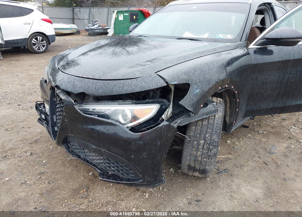 2018 ALFA ROMEO STELVIO AWD VIN: ZASFAKAN5J7B82274