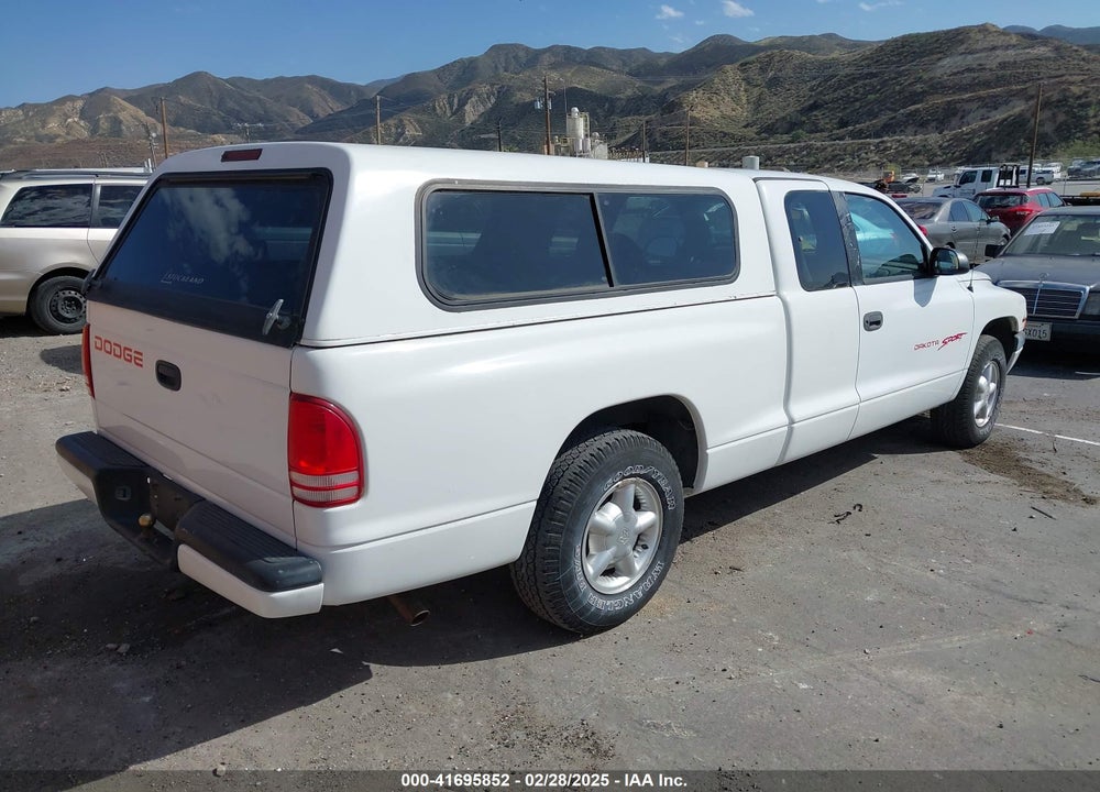 1999 DODGE DAKOTA SPORT VIN: 1B7FL22P0XS288012