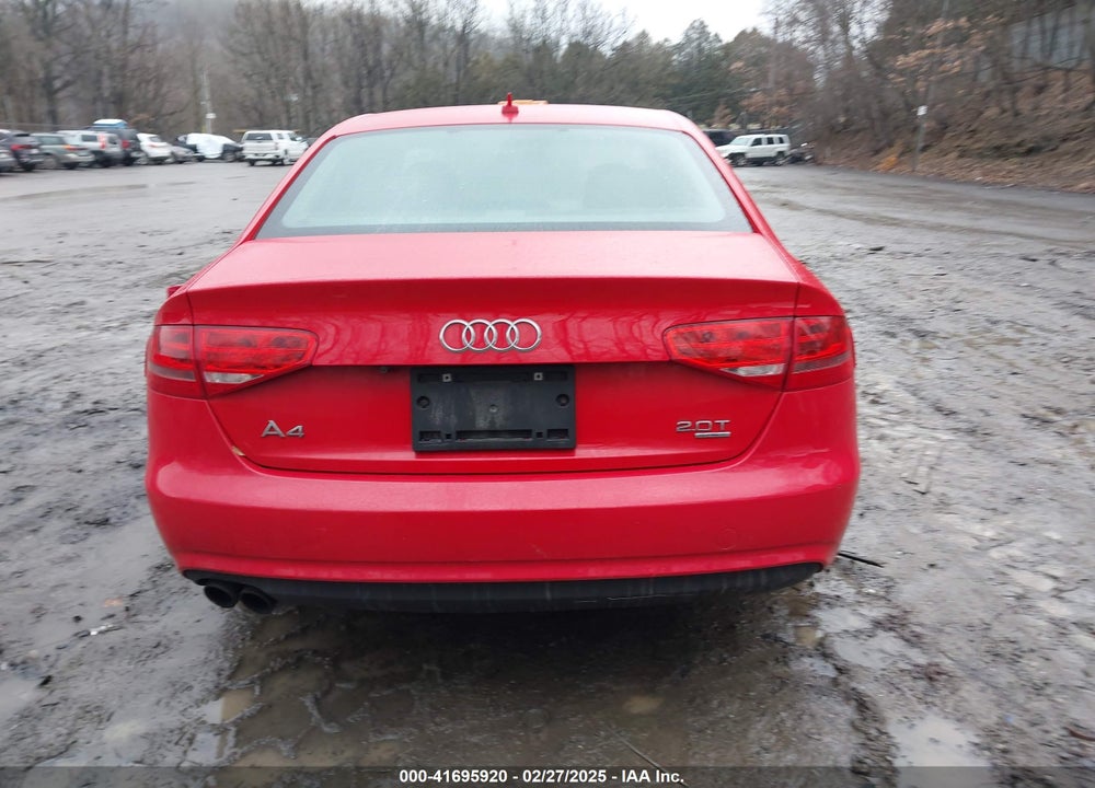 2014 AUDI A4 VIN: WAUBFAFL6EN025510