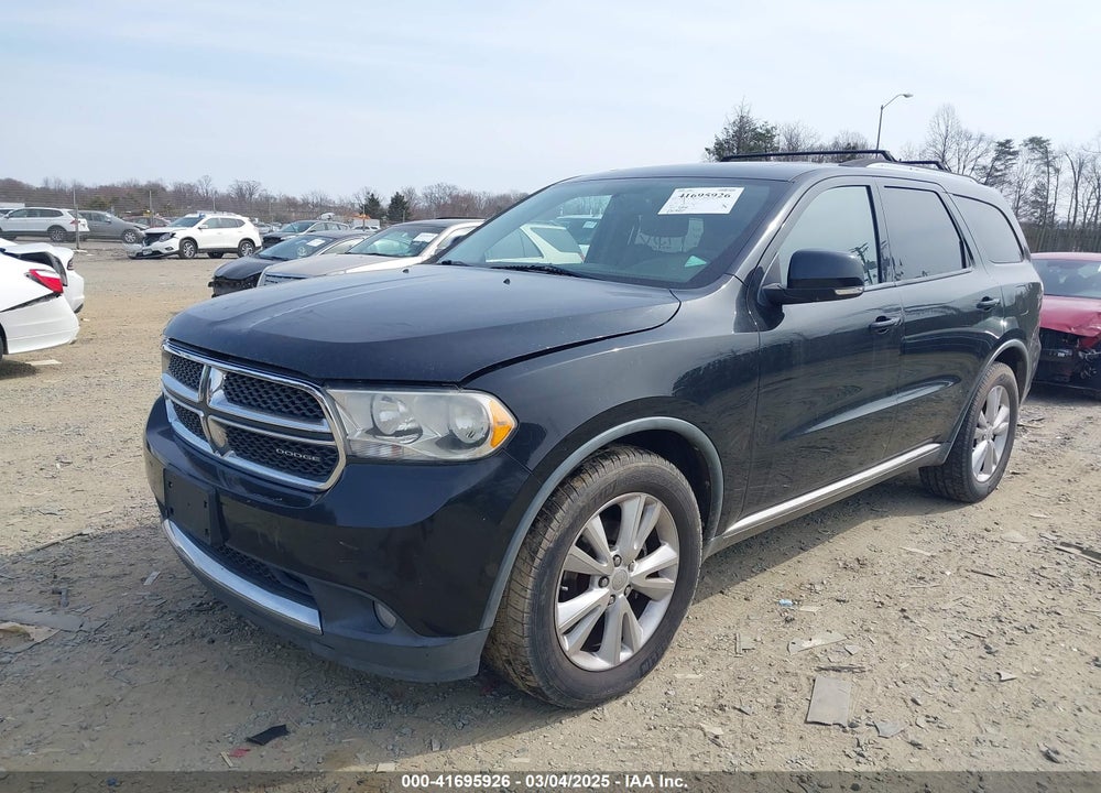 2011 DODGE DURANGO CREW VIN: 1D4RD4GG0BC598102