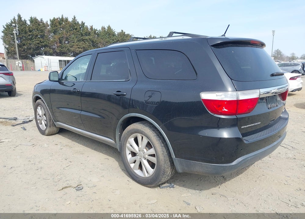 2011 DODGE DURANGO CREW VIN: 1D4RD4GG0BC598102