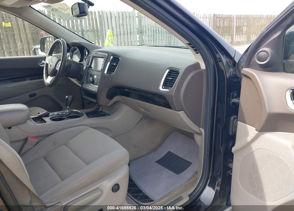2011 DODGE DURANGO CREW VIN: 1D4RD4GG0BC598102