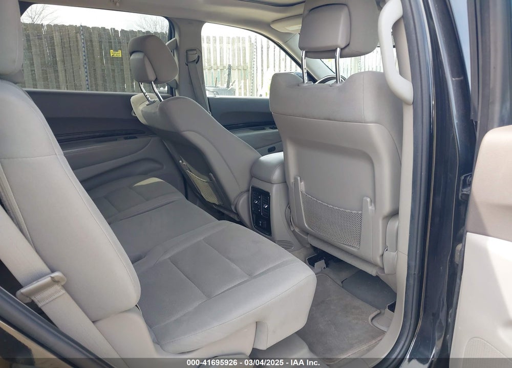 2011 DODGE DURANGO CREW VIN: 1D4RD4GG0BC598102
