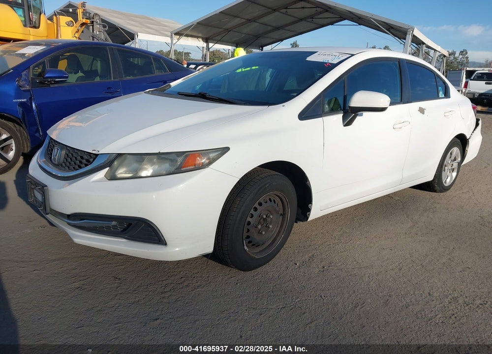 2014 HONDA CIVIC VIN: 19XFB2F53EE224784