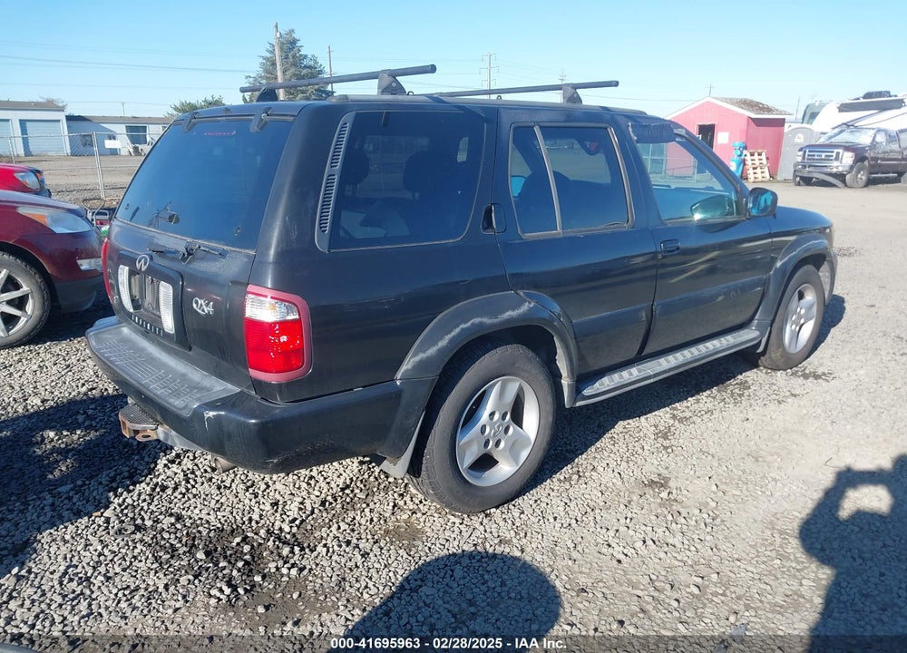 2001 INFINITI QX4 LUXURY VIN: JNRDR09X21W203722