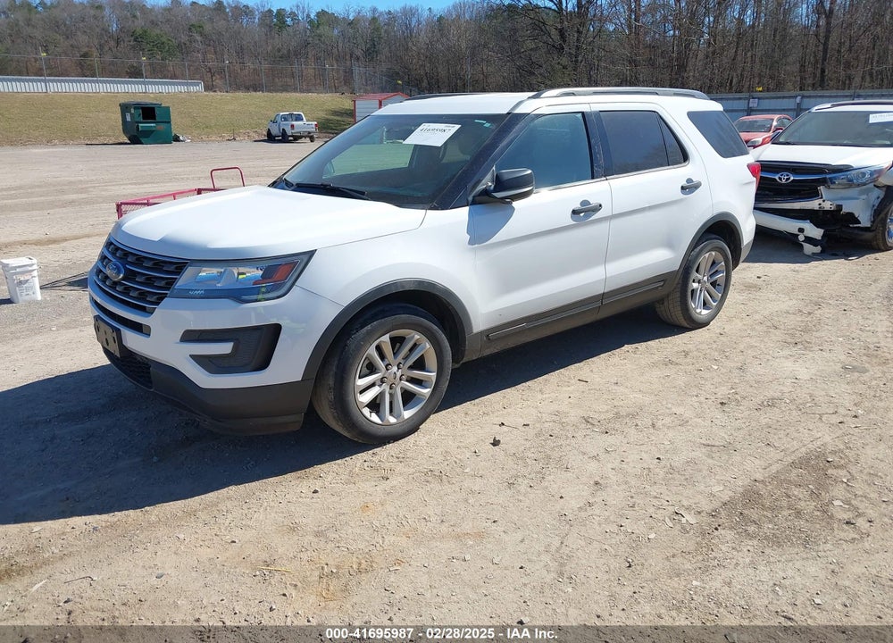 2017 FORD EXPLORER VIN: 1FM5K7B82HGC34408