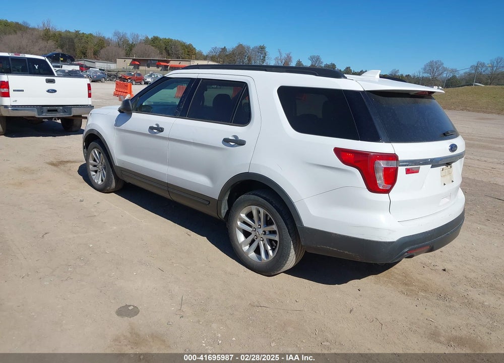 2017 FORD EXPLORER VIN: 1FM5K7B82HGC34408