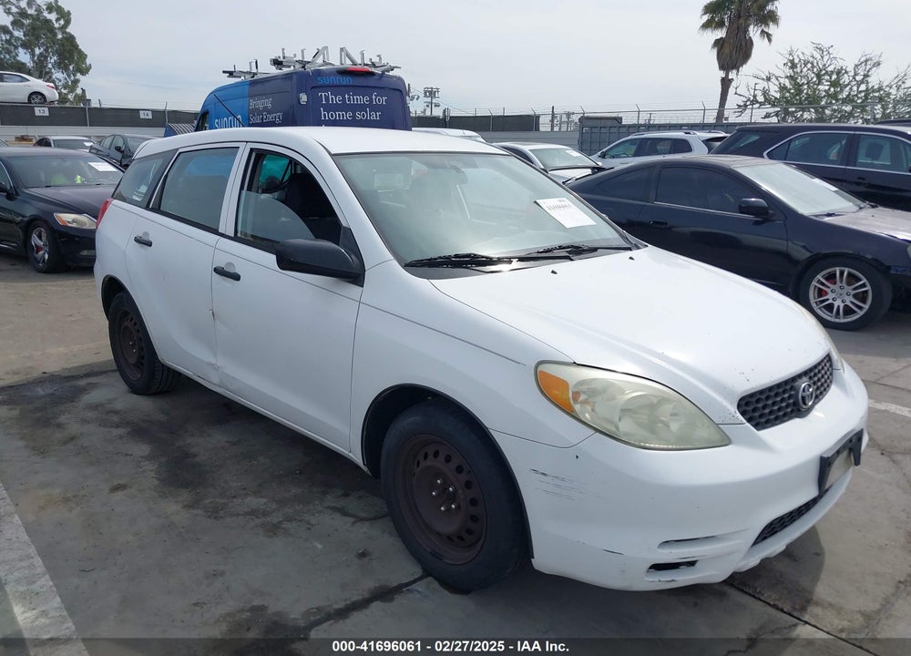 2004 TOYOTA MATRIX STANDARD VIN: 2T1KR32E84C299631