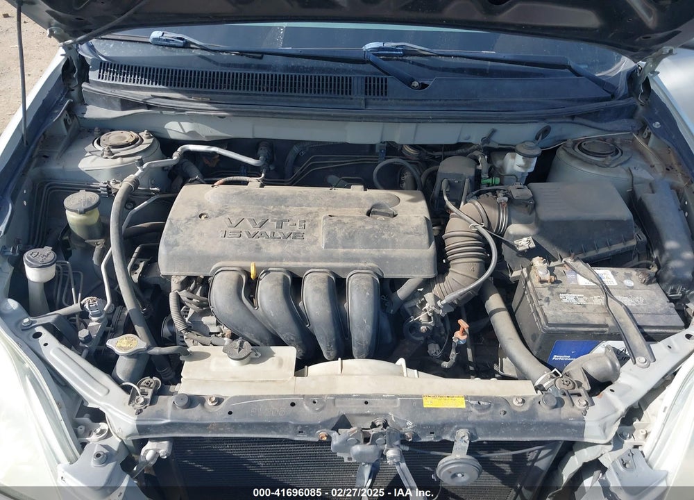 2004 TOYOTA MATRIX STANDARD VIN: 2T1LR32E34C207295