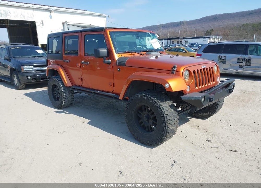 2011 JEEP WRANGLER UNLIMITED SAHARA VIN: 1J4HA5H17BL509444