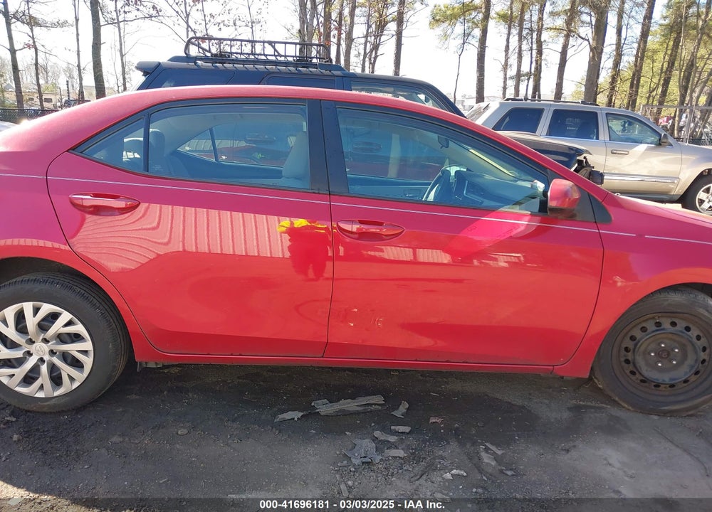 2018 TOYOTA COROLLA VIN: 2T1BURHE5JC107361
