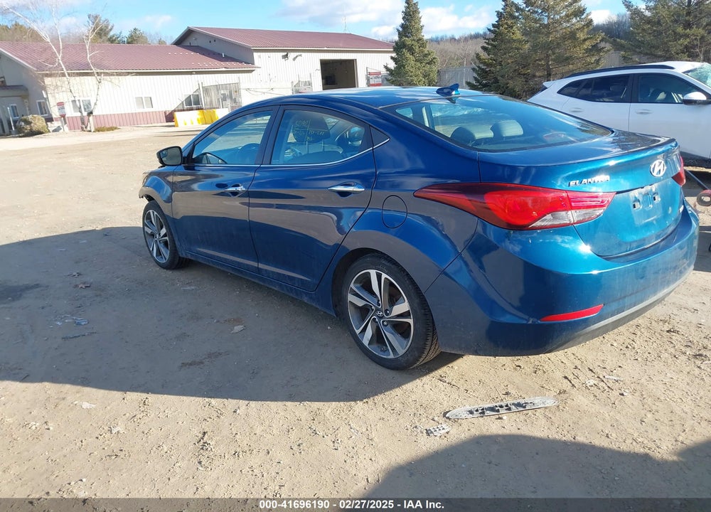 2014 HYUNDAI ELANTRA VIN: KMHDH4AE6EU130694