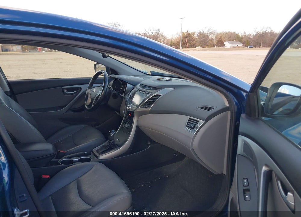 2014 HYUNDAI ELANTRA VIN: KMHDH4AE6EU130694