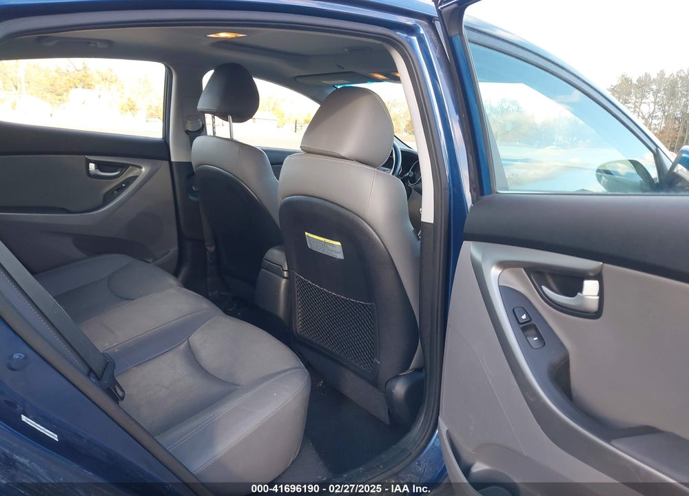2014 HYUNDAI ELANTRA VIN: KMHDH4AE6EU130694