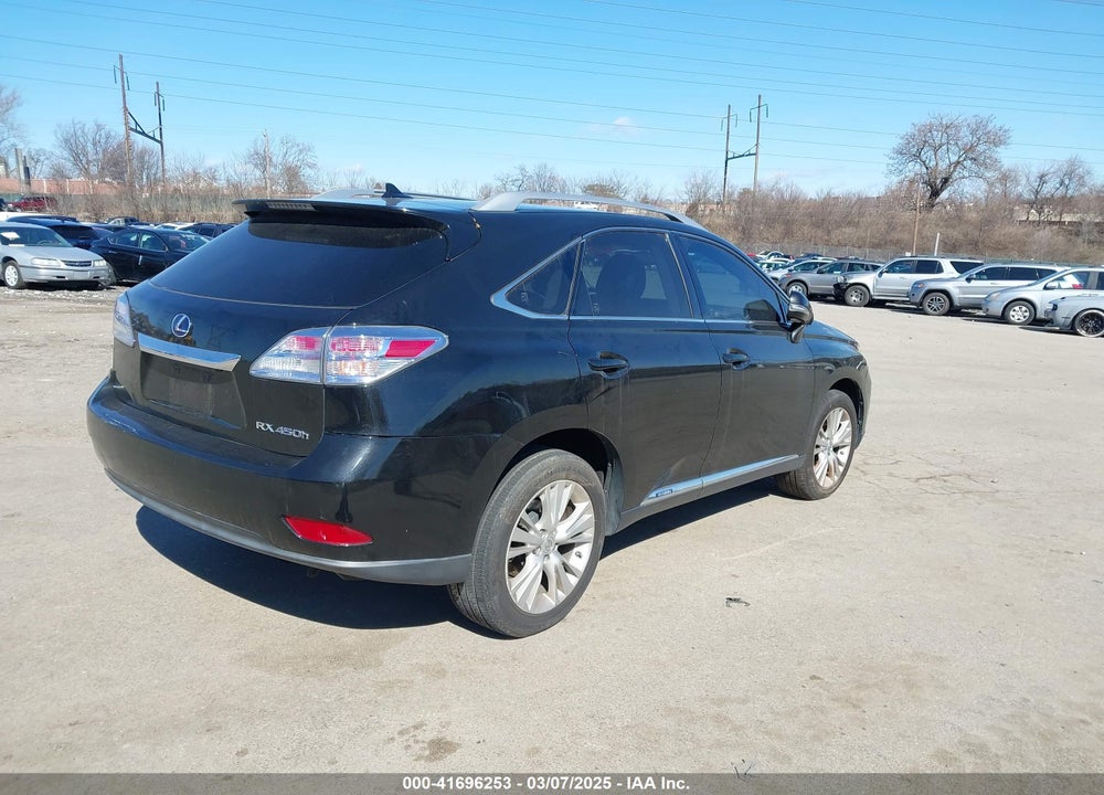 2011 LEXUS RX 450 VIN: JTJBC1BA4B2036354