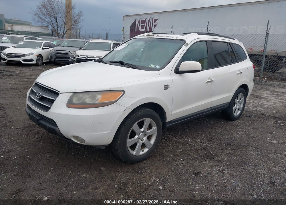 2007 HYUNDAI SANTA FE LIMITED/SE VIN: 5NMSH73E27H051253