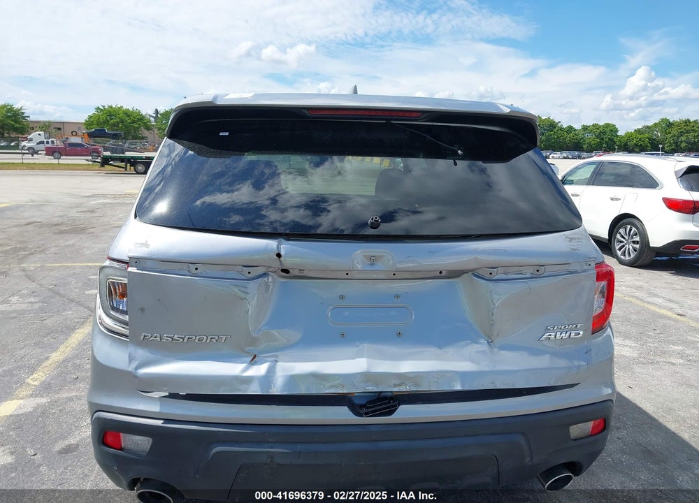 2021 HONDA PASSPORT VIN: 5FNYF8H24MB004016