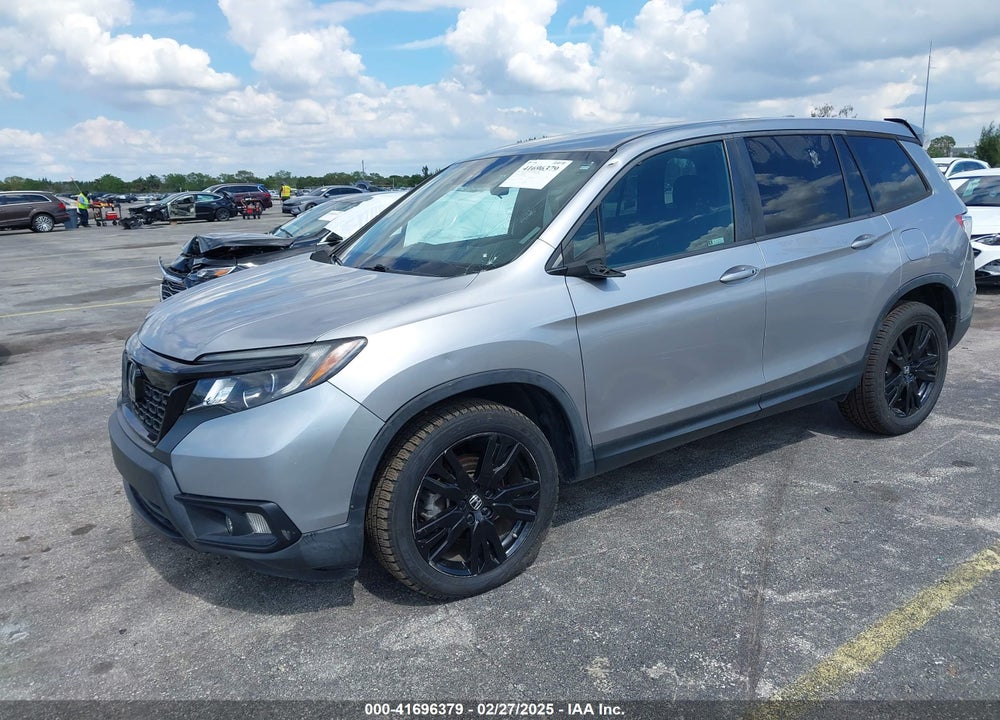 2021 HONDA PASSPORT VIN: 5FNYF8H24MB004016