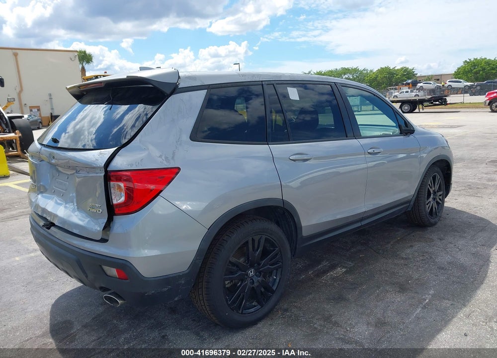 2021 HONDA PASSPORT VIN: 5FNYF8H24MB004016