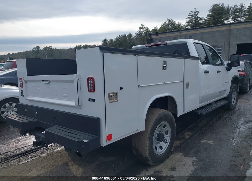2024 CHEVROLET SILVERADO 3500HD 4WD DOUBLE CAB LONG BED WORK TRUCK VIN: 1GB5YSE76RF188232