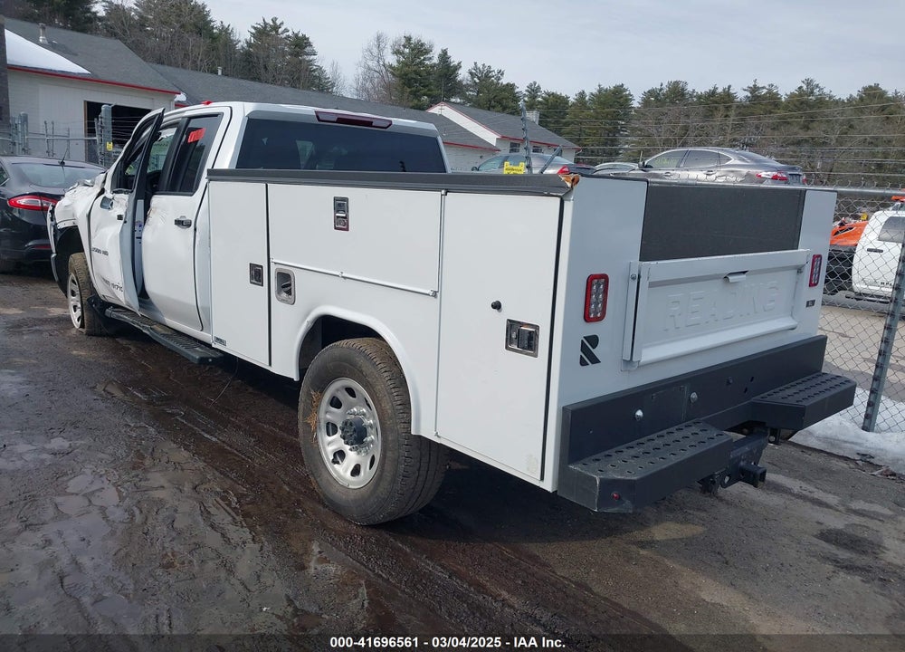 2024 CHEVROLET SILVERADO 3500HD 4WD DOUBLE CAB LONG BED WORK TRUCK VIN: 1GB5YSE76RF188232