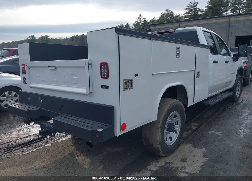 2024 CHEVROLET SILVERADO 3500HD 4WD DOUBLE CAB LONG BED WORK TRUCK VIN: 1GB5YSE76RF188232