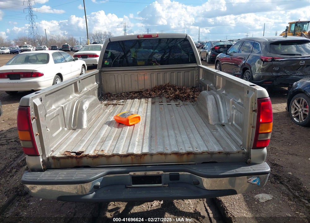 2002 GMC SIERRA 1500 SLE VIN: 1GTEC14V32Z334899
