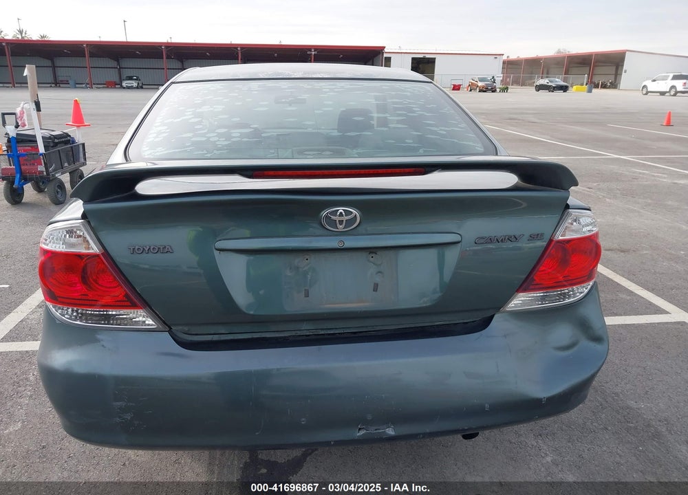 2005 TOYOTA CAMRY SE VIN: 4T1BE32K85U062784