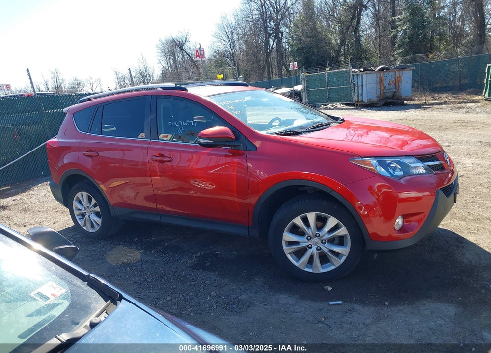 2013 TOYOTA RAV4 LIMITED VIN: JTMDFREV9D5012827
