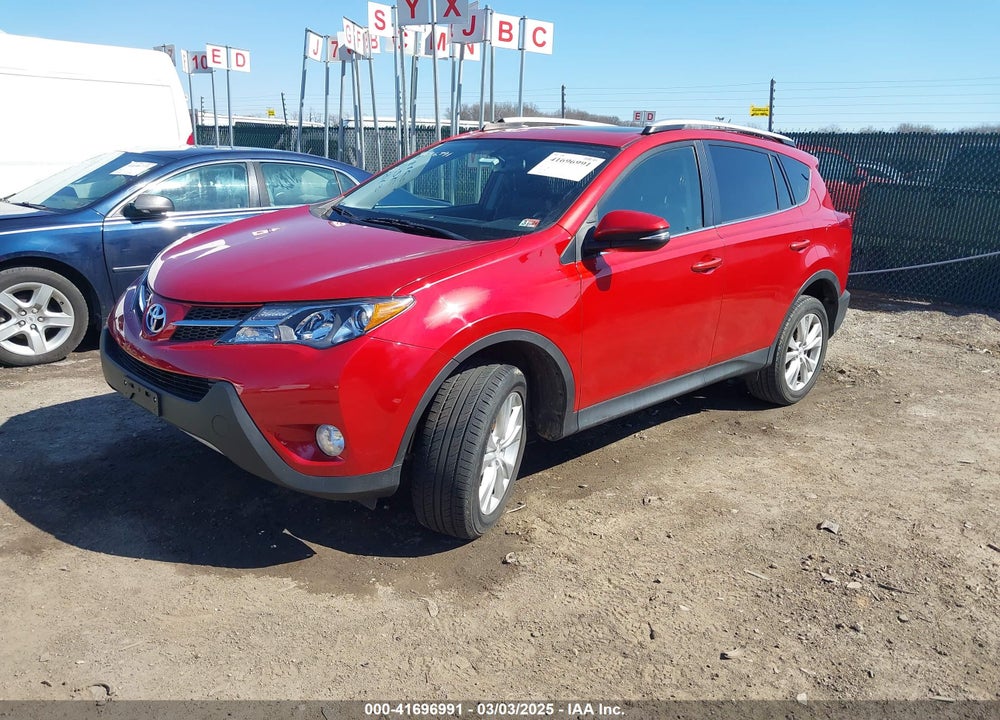 2013 TOYOTA RAV4 LIMITED VIN: JTMDFREV9D5012827