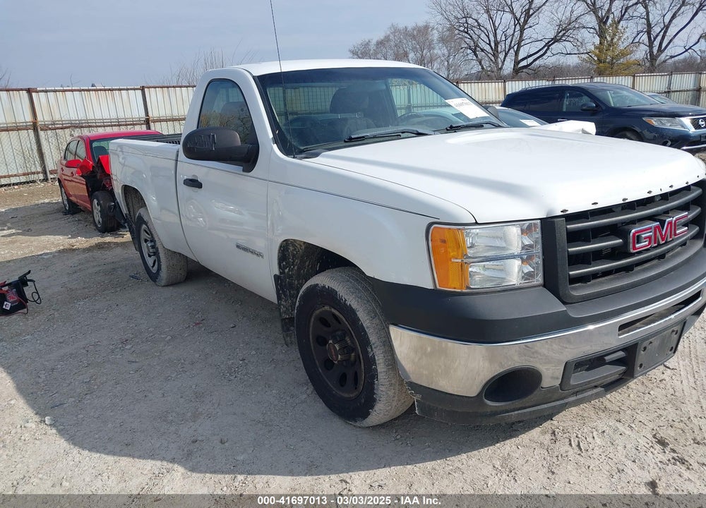 2011 GMC SIERRA 1500 WORK TRUCK VIN: 1GTN1TEX0BZ104125