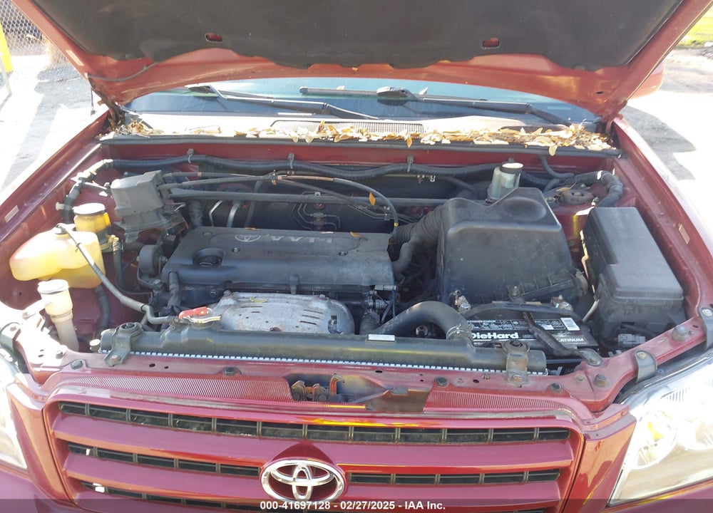 2002 TOYOTA HIGHLANDER VIN: JTEGD21A520042880