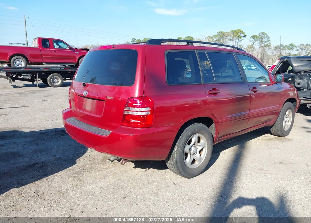 2002 TOYOTA HIGHLANDER VIN: JTEGD21A520042880