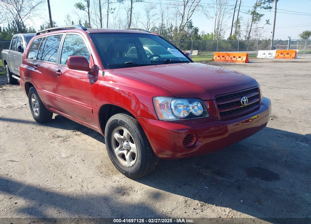 2002 TOYOTA HIGHLANDER VIN: JTEGD21A520042880