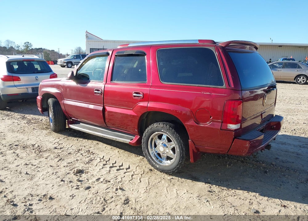 2002 CADILLAC ESCALADE STANDARD VIN: 1GYEK63N32R282329