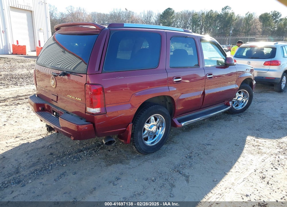 2002 CADILLAC ESCALADE STANDARD VIN: 1GYEK63N32R282329