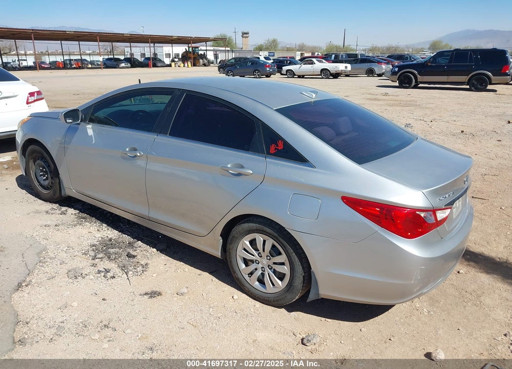2012 HYUNDAI SONATA GLS VIN: 5NPEB4ACXCH461794