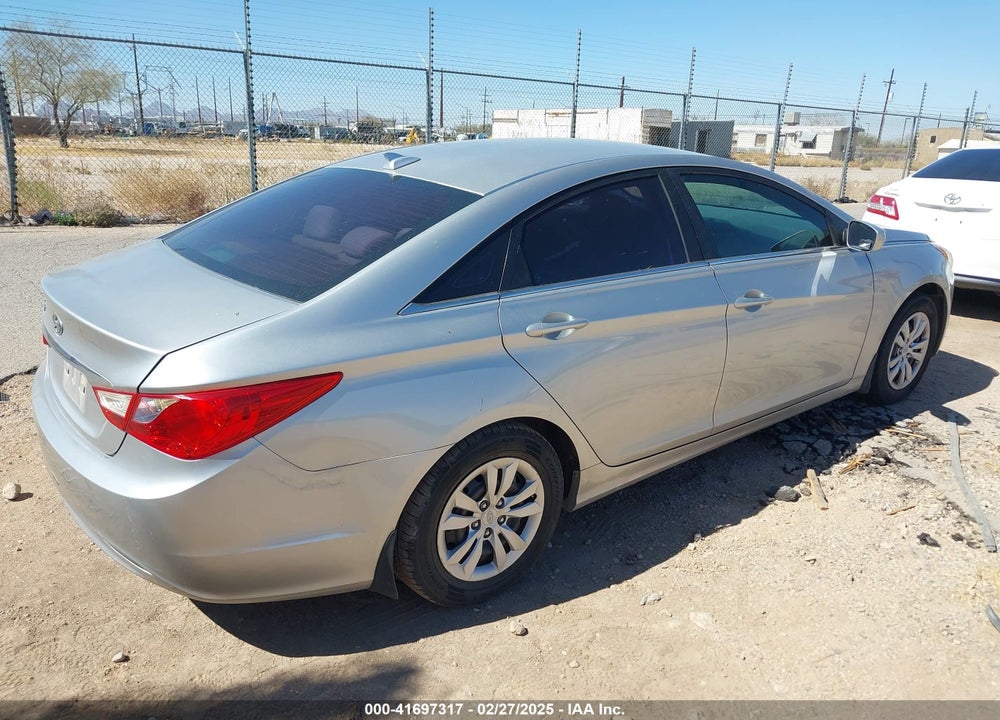 2012 HYUNDAI SONATA GLS VIN: 5NPEB4ACXCH461794