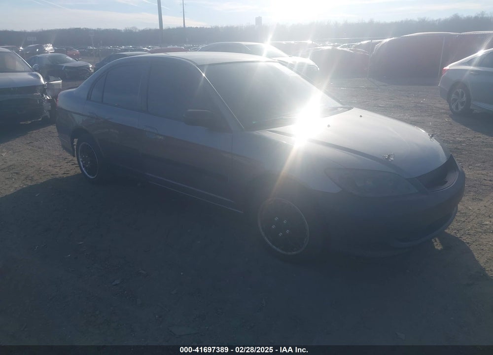 2004 HONDA CIVIC LX VIN: 2HGES16524H589130