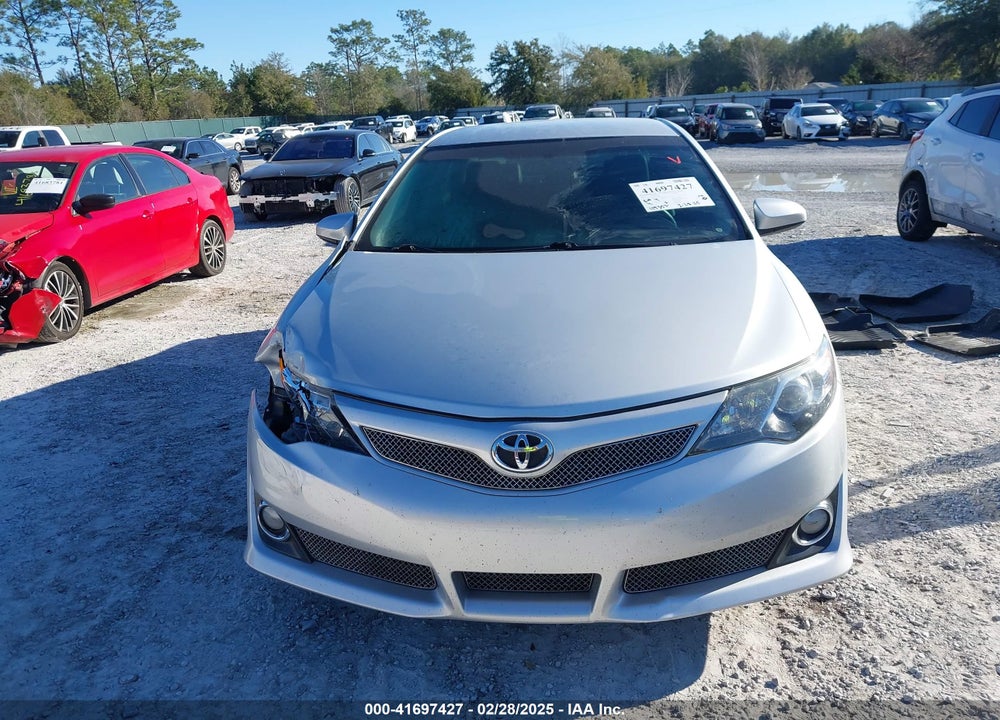 2012 TOYOTA CAMRY SE VIN: 4T1BF1FK5CU023577