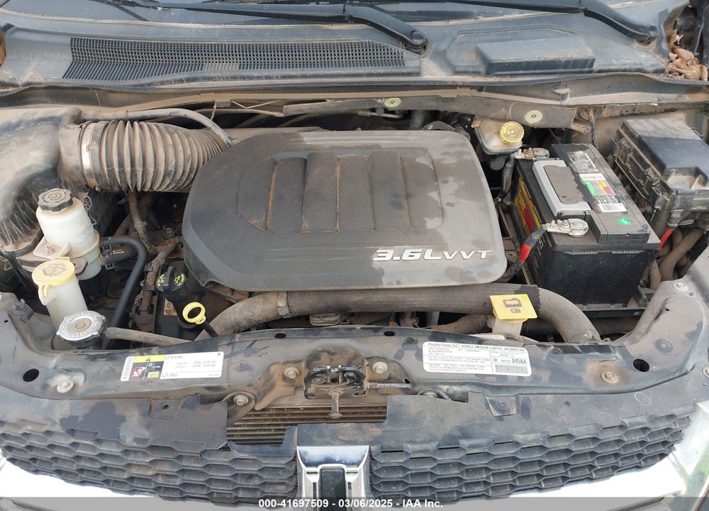 2013 DODGE GRAND CARAVAN SXT VIN: 2C4RDGCG9DR582835